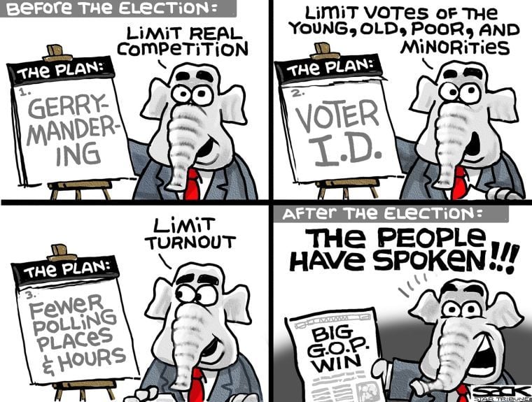 Image result for republican voter cartoons