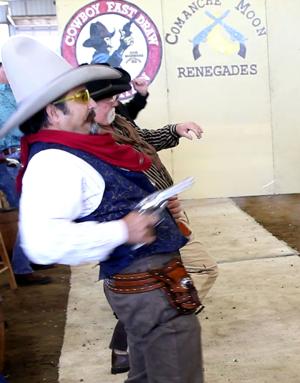 Quick-draw shooters face off to find who's fastest gun in Oklahoma