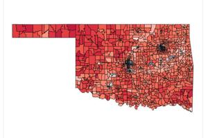 Precinct-by-precinct result maps: How Oklahomans voted on president, state questions, U.S. Senate