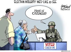 Editorial Cartoon: Gary Varvel
