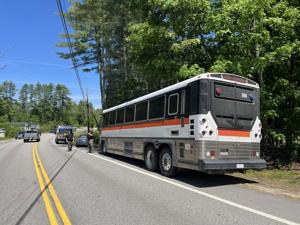 Prison bus struck in Tamworth