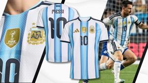 Shop Lionel Messi Argentina World Cup jerseys.