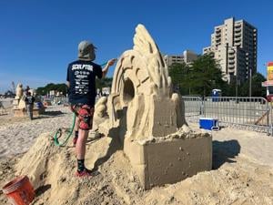 Sand from NH guarry front and center at Revere Beach’s annual sculpting festival