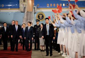 U.S. President Trump visits China
