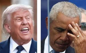 Trump and Obama