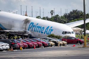 Amazon Prime Air Cargo plane crash in Miami, Florida