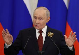UPDATE 3-Putin says he thinks Russia-Ukraine war is coming to an end