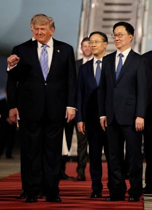U.S. President Trump visits China