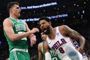 NBA: Playoffs-Philadelphia 76ers at Boston Celtics