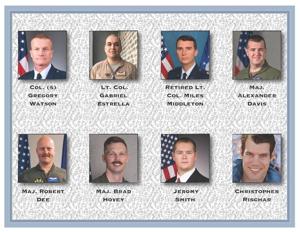 The identities of the eight crew members onboard a United States Air Force B-52 bomber that crashed near Edwards Air Force Base on June 15, 2026, have been released by the U.S. military.
