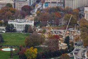 Supreme Court lets Trump continue work on White House ballroom for now