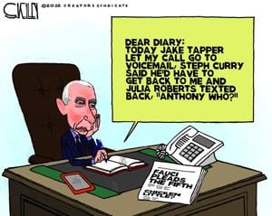 Editorial Cartoon: Steve Kelley