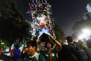 FIFA World Cup 2026 - Round of 32 - Mexico v Ecuador - Fans gather in Mexico City