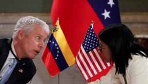 FILE PHOTO: FILE PHOTO: FILE PHOTO: U.S. Energy Secretary Chris Wright visits Venezuela