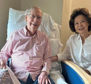 Republican U.S. Sen. McConnell says he has been released from rehab center