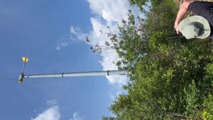 Appledore Island wind turbine