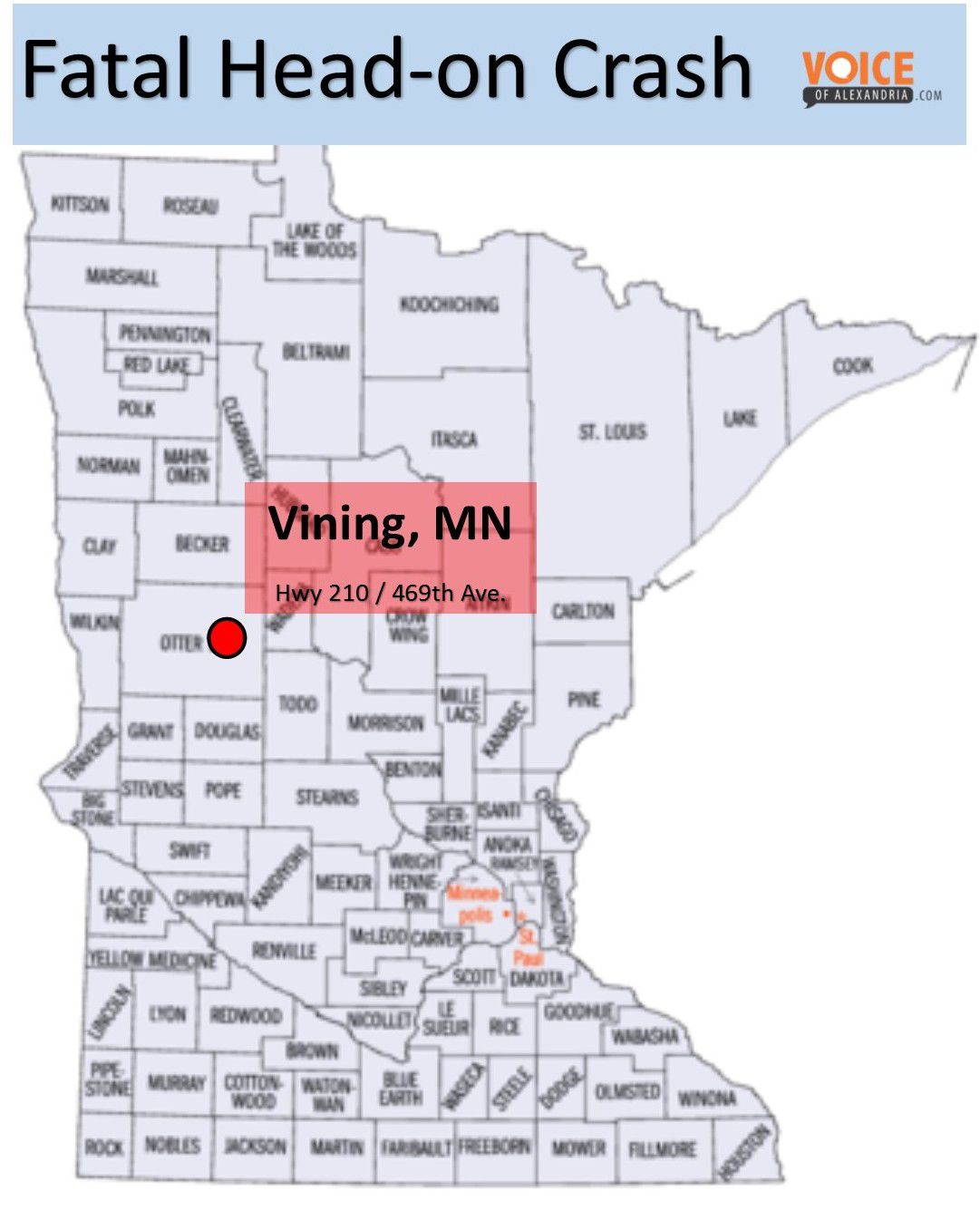 Fatal Crash in Otter Tail County Local News