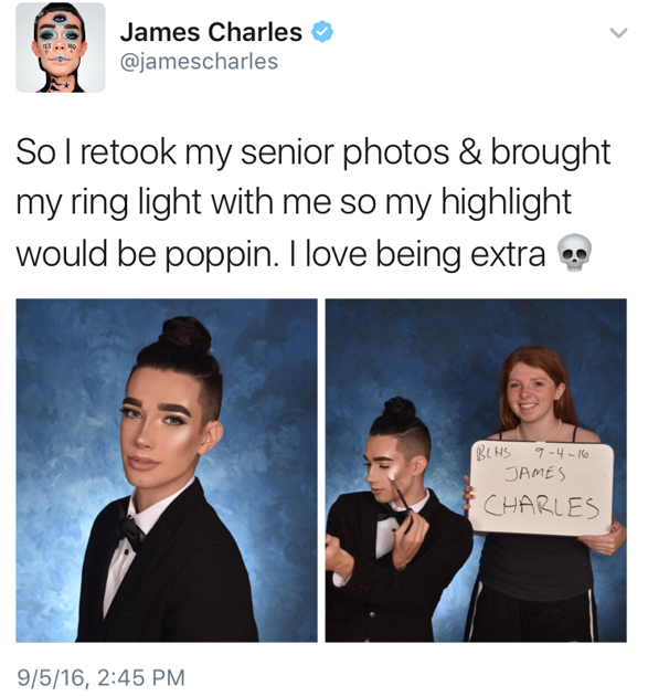 James Charles: CoverGirl's first coverboy | Arts | Vox ...