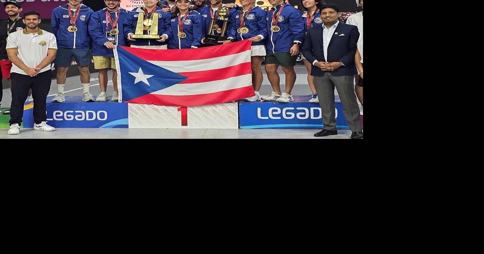 Puerto Rico conquista histórico campeonato mundial de pickleball en Perú