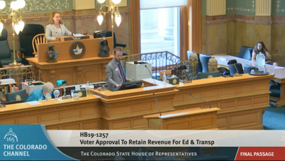 Colorado House votes on TABOR referendum bill