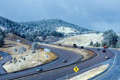 FILE - Colorado roads interstate
