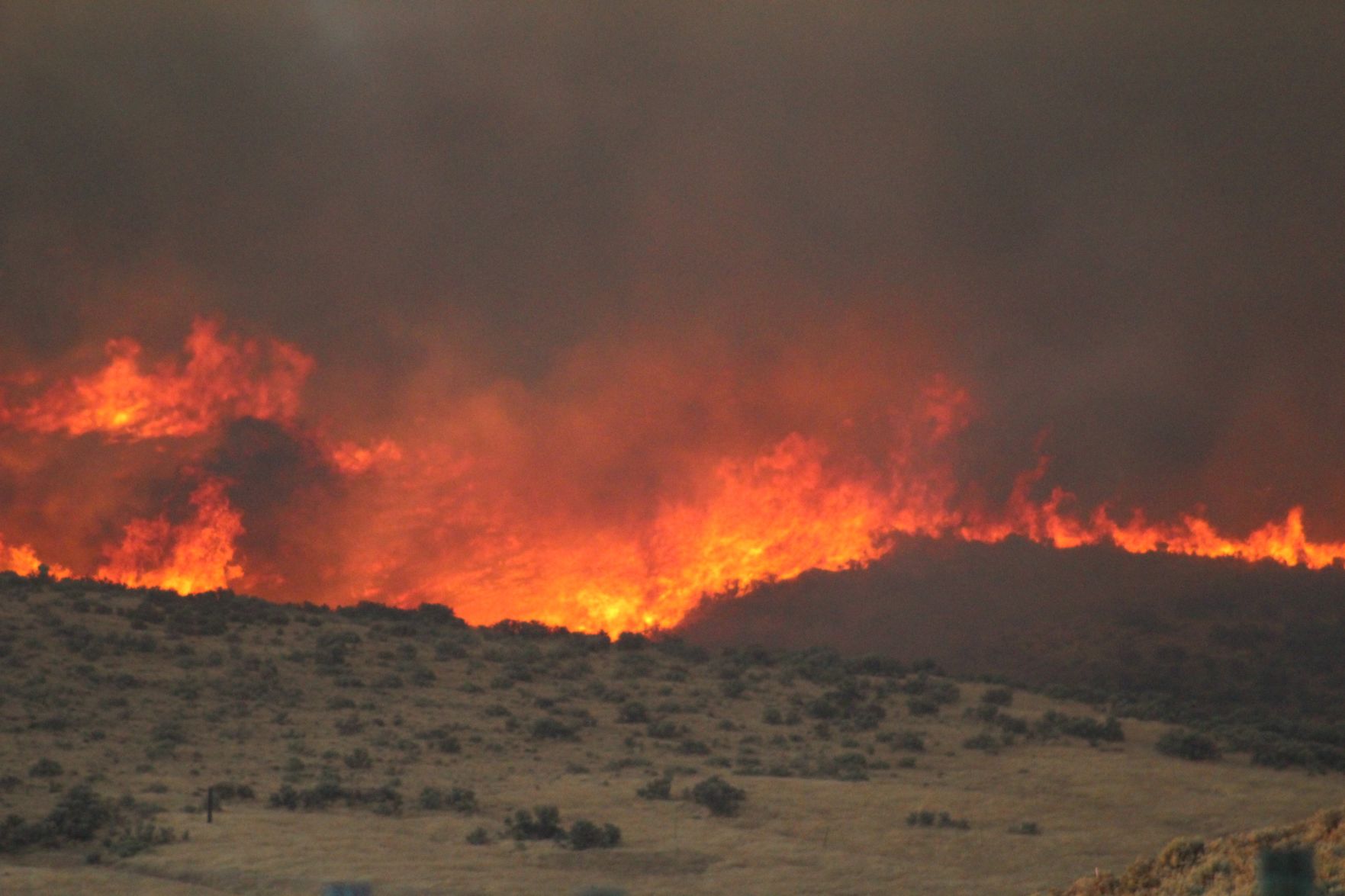 Photos: Up Close At The Yakima Training Center Fire | News Watch ...