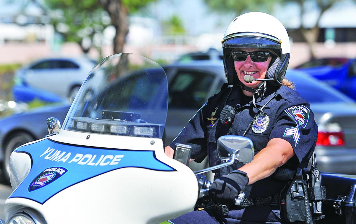 From bike to mic Yuma police get new spokesperson News