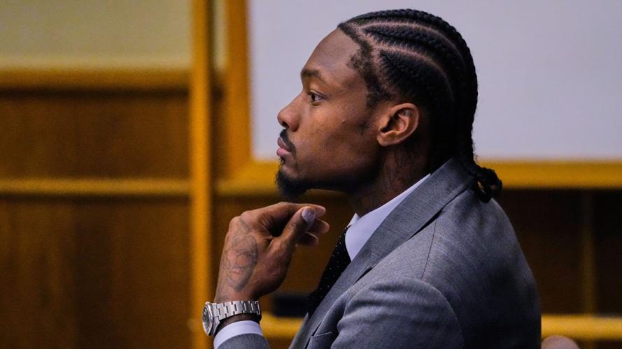 Patriots Diggs Strangulation Charge Football