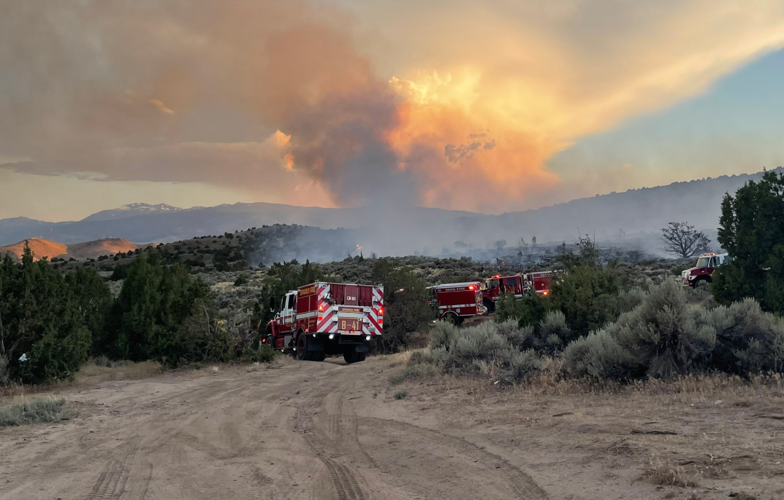 Chimney Fire Sun Valley