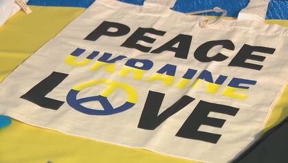 Local Fundraiser Rally For Ukraine