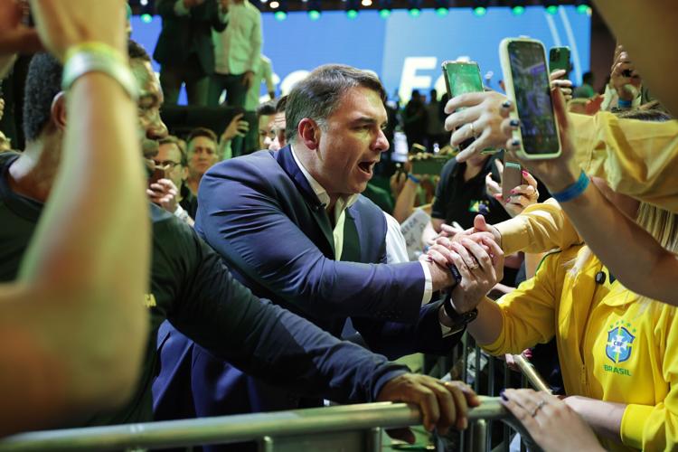 Brazil Flavio Bolsonaro Convention