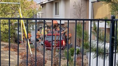 Car vs. Building in Reno