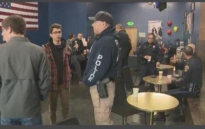 Neighbors Meeting Officers: Reno's Cup With A Cop