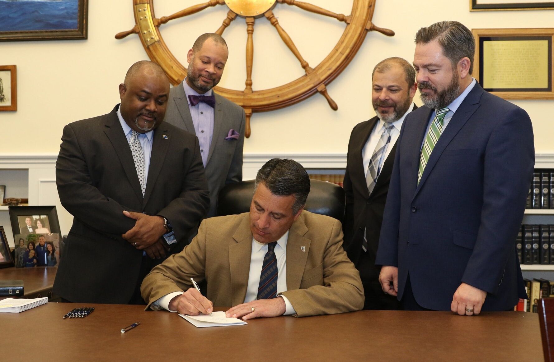 Governor Sandoval Signs CCSD Reorganization Implementation Bill, Other Measures into Law