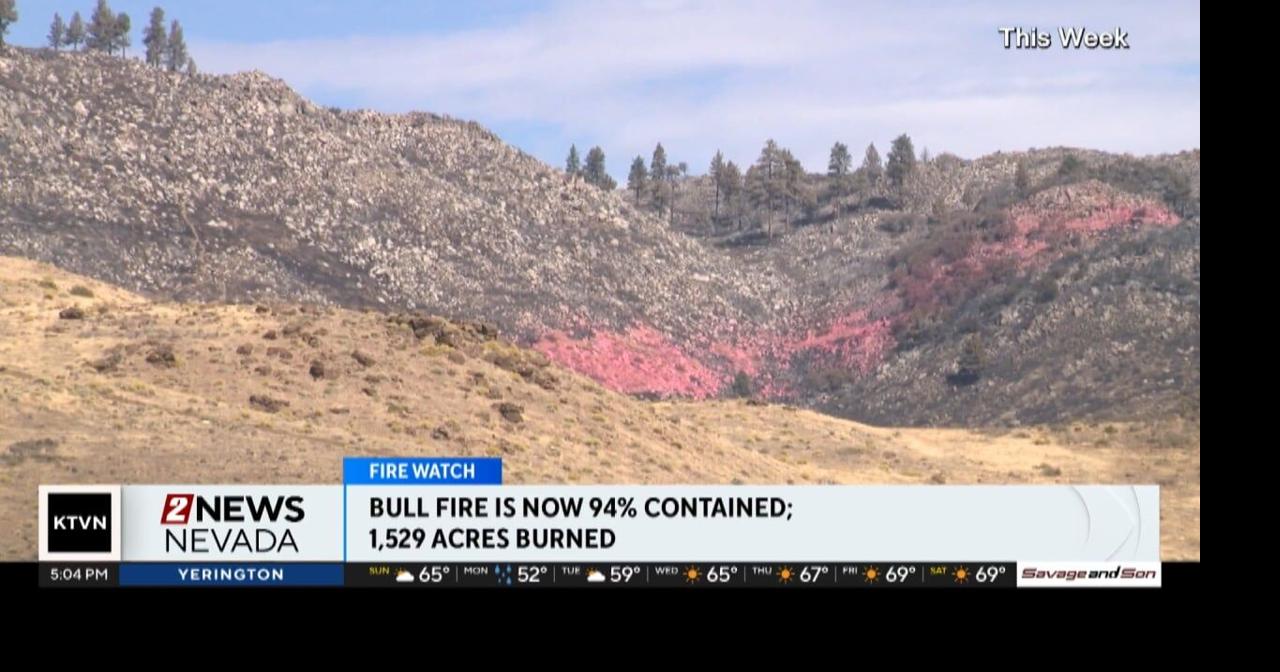 Containment on the Bull Fire rises to 94% | Local News | 2news.com