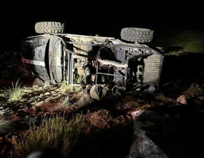Two Dead, Two Injured in Crash at Moon Rocks