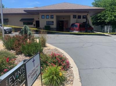 Car Crashes Into Funeral Home