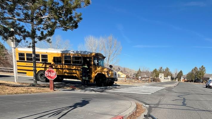 School bus with children aboard involved in crash in Spanish Springs ...