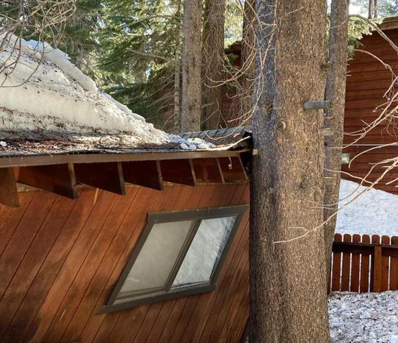 Truckee house collapse