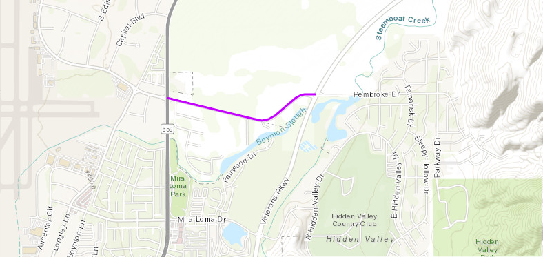 Pembroke Drive construction project