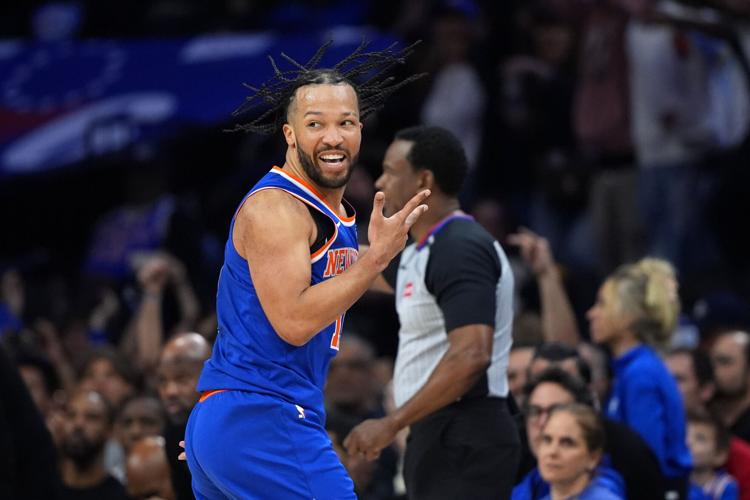 Knicks 76ers Basketball