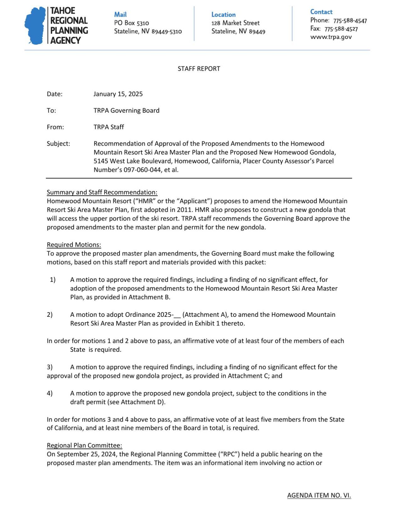 Homewood proposed amendments