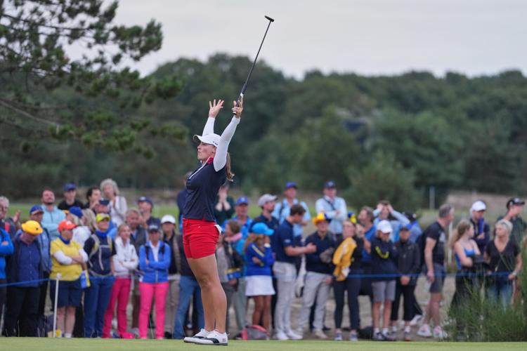 APTOPIX Netherlands Solheim Cup Golf