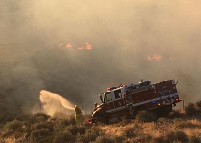 Crews Knock Down Five-Acre Fire Near Robb And I-80
