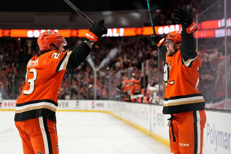 Oilers Ducks Hockey