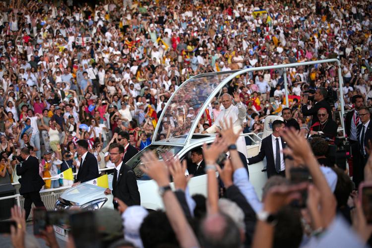 APTOPIX Spain Pope