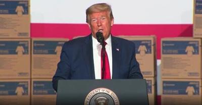 President Trump Vows to Build Health Equipment Stockpile