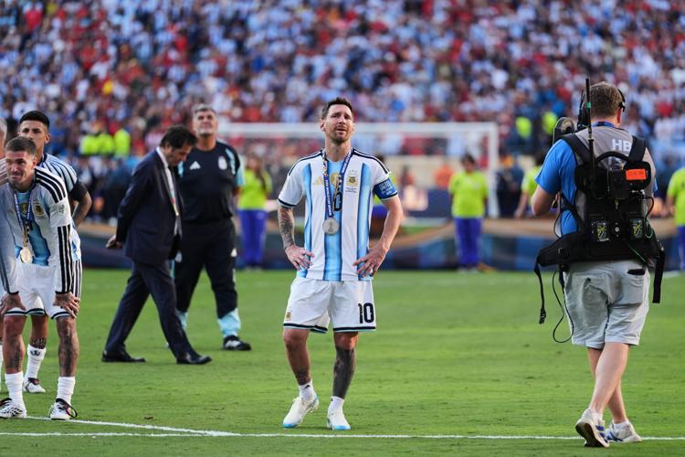 Argentina Spain WCup Soccer