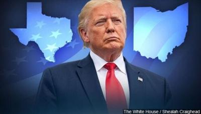 President Trump Wraps Up Visits To Mass Shooting Sites