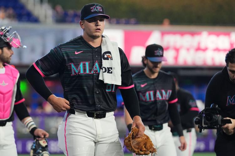 Nationals Marlins Baseball